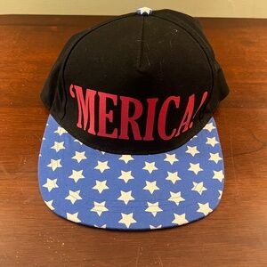 Novelty " 'MERICA' Hat